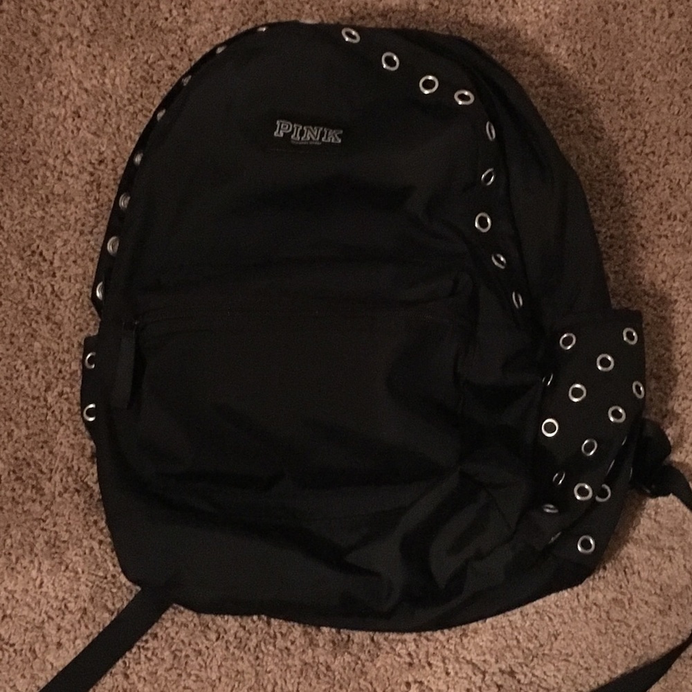 VS Pink black backpack